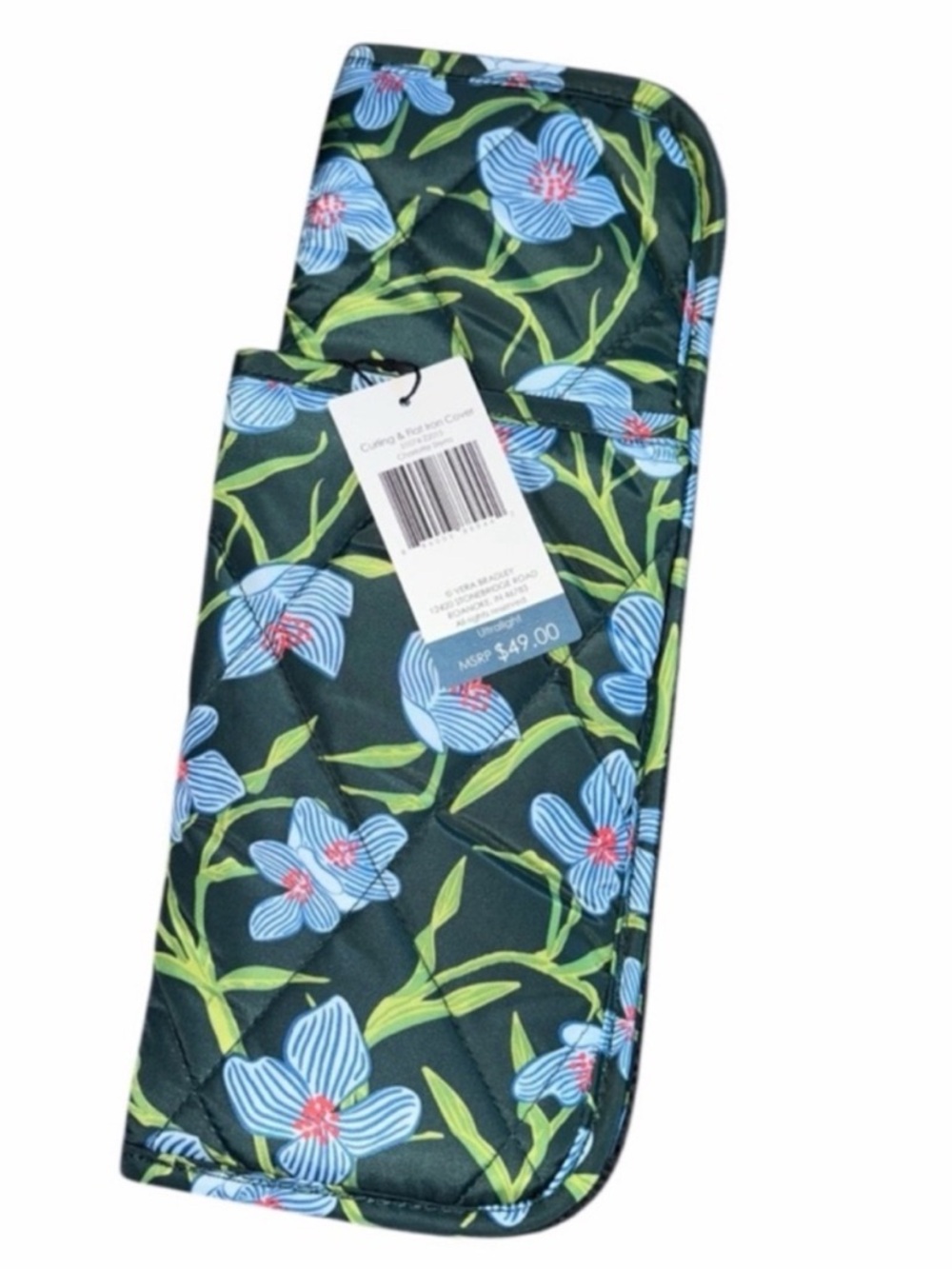Vera Bradley Curling Iron Flat Iron Cover Multiple Colors All New In Bag $49